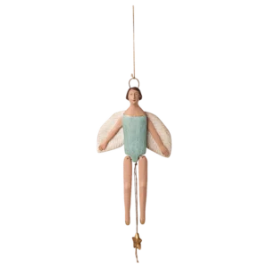 Enkeli seinäkoriste medium, light mint